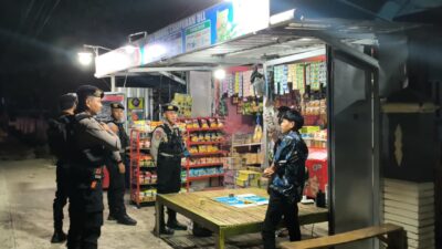 Patroli Blue Light Sat Samapta Polres Takalar: Redam Potensi Gangguan Kamtibmas di Tengah Malam