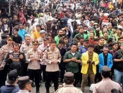 Aksi Demo Terbagi Dalam Dua Sesi, Kapolres Binjai Utamakan Pendekatan Secara Persuasif Agar Kota Binjai Dapat Kondusif