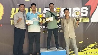 Dojang Tiger Sumatera Binjai Berhasil Meraih Juara Umum 1 Kategori Pemula Di Kejuaraan KONI Series