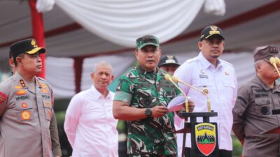 Pangdam I/BB Pimpin Apel Patroli Gabungan untuk Indonesia Damai