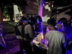 Polres Takalar Gelar Patroli Blue Light, Cegah Gangguan Kamtibmas di Malam Hari