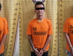 Satres Narkoba Polres Binjai Tangkap Tiga Orang Pria Bawa Sabu