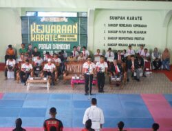Kejuaraan Karate Dandim Cup ke-3 Tahun 2025 Resmi Dibuka