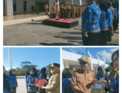 64 PPPK Terima Tanda Penghormatan Dari Presiden RI,Wali Kota Kendari Tegaskan Kedisiplinan ASN