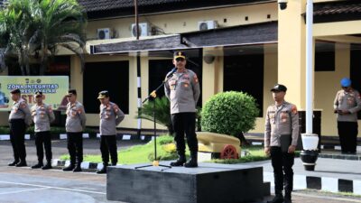 Wakapolres Tekankan Disiplin, Gaya Hidup Sederhana, dan Kepedulian Digital