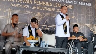 DPP LSM GMBI  Resmi Lantik Prof. Dr. H. Dudung Abdurahman, SE., MM., MH Sebagai Ketua Dewan Pembina LSM GMBI 