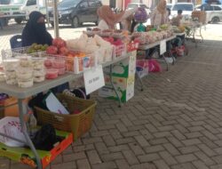 Kegiatan Pangan Murah digelar di Pelataran Parkir Kantor Wali Kota Kendari