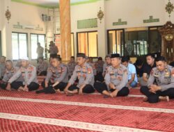 Polres Takalar Gelar Binrohtal, Perkuat Iman dan Integritas Personel