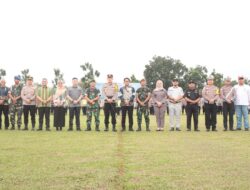 Polres Binjai Bersama Instansi Terkait Laksanakan Gelar Pasukan Operasi Lilin Toba 2025