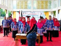 Ny. Youlanda Hasanul Jihadi Resmi Menjabat Ketua Pokja Bunda PAUD Kota Binjai Periode 2025 – 2030