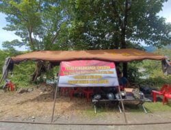 Satbrimob Polda Sulsel Bangun Jembatan Darurat di Desa Nepo Kab. Barru, Wujud Kepedulian untuk Akses Masyarakat