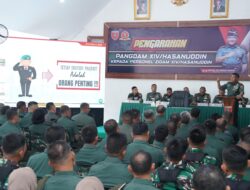 Di Hadapan Insinyur Perang, Pangdam XIV/Hasanuddin Kobarkan Semangat Juang dan Pengabdian