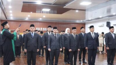 Walikota Binjai Resmi Lantik Chairin Fitri Simanjuntak Menjadi Sekdako Dan Beberapa Pejabat OPD