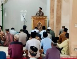 Safari Jumat Dirangkaikan Jumat Curhat, Polres Takalar Serap Aspirasi Warga Desa Bontomanai