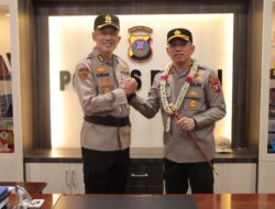 Acara Pisah Sambut Kapolres Binjai Dilaksanakan Dengan Tradisi Kepolisian