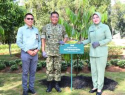 Wujud Kepedulian terhadap Lingkungan, Pangdam XIV/Hasanuddin Tinggalkan Jejak Hijau di Taman Kehati