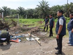 Satres Narkoba Polres Binjai : AKP Ismail Pane., S.H., M.H., Memimpin Penggrebekan Dan Pemusnahan Barak Narkoba Di Binjai Selatan