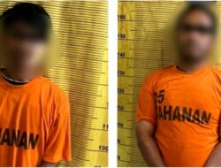 Jual Extasi Dikampung Sendiri, Dua Pria Digelandang Satres Narkoba Polres Binjai