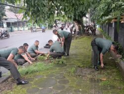 Tindak Lanjut Arahan Presiden, Pangdam XIV/Hsn Gerakkan Seluruh Satuan Jajaran Bersihkan Lingkungan