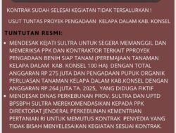 KONTRAK SELESAI DESEMBER 2025, KEGIATAN BELUM TERSALURKAN HINGGA FEBRUARI 2026