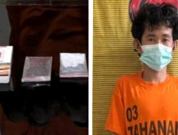 Kelabui Petugas Dengan Kotak Rokok, Bandar Narkoba Di Tangkap Satres Narkoba Polres Binjai