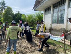 “POLSEK SAMATURU TANAM JAGUNG, WUJUDKAN SWASEMBADA PANGAN NASIONAL”
