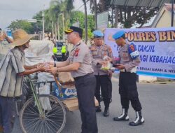 Kapolres Binjai Berbagi Takjil di Bulan Suci Ramadhan 1447 H