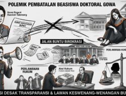 Desak Transparansi Bupati Gowa Terkait Surat Pernyataan Pembatalan Beasiswa Doktoral S3, Alami Polemik Yang Panjang, Ada Apa Husniah Talenrang ?