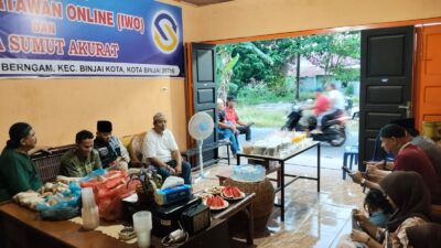 Jalin Sinergi Antar Pengurus, PD IWO Kota Binjai Gelar Bukber
