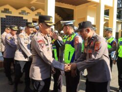 Halal Bihalal Usai Apel, Polres Takalar Tekankan Soliditas Internal