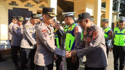 Halal Bihalal Usai Apel, Polres Takalar Tekankan Soliditas Internal