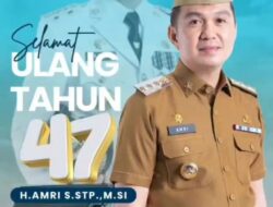 UCAPAN SELAMAT ULANG TAHUN BUPATI KOLAKA H. AMRI S.STP. DARI LSM LIRA KOLAKA: “KOLAKA MAJU DENGAN PEMBERDAYAAN MASYARAKAT”