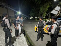 Blue Light Akhir Pekan, Patroli Perintis Presisi Takalar Tertibkan Kerumunan Pemuda