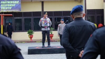 Pengarahan Kapolda Sulsel kepada Personel Brimob Yon C Pelopor, Tegaskan Komitmen Pengabdian kepada Masyarakat dan Negara