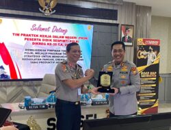 Kapolda Sulsel Terima PKDN Sespimti Dikreg 35, Bahas Penguatan Kepemimpinan dan Kolaborasi Lintas Sektor