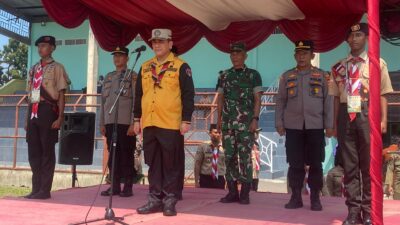 Sekdako Binjai Hadiri Penutupan Jambore Cabang Ke-X Kota Binjai, Tekankan Pembinaan Karakter Generasi Muda