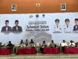 Sekdako Binjai Hadiri Pelepasan Jemaah Haji Kloter 1 Sumut