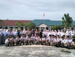 Program “Go To School”, Sat Binmas Polres Binjai Edukasi Pelajar Tidak Terlibat Kenakalan Remaja