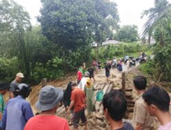 Longsor Merusak Jembatan, Kerja Sama Warga dan PU Pulihkan Akses Perhubungan