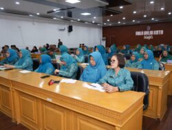 TP PKK Kota Binjai Matangkan Persiapan Monitoring Tertib Administrasi