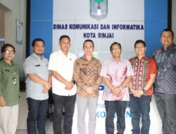 KPU Kota Binjai Perkuat Sinergi Dengan Diskominfo Untuk Publikasi Informasi Kepemiluan