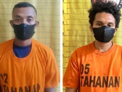 2 Pria Pengedar Narkoba Diringkus Satres Narkoba Polres Binjai Saat Berjualan