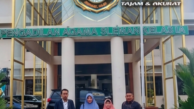 Ketum DPP LBH No Viral No Justice Pimpin Langsung Pendampingan Sidang Sengketa Ahli Waris di PA Sleman