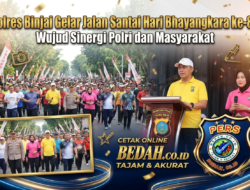Polres Binjai Gelar Jalan Santai Hari Bhayangkara ke-80, Wujud Sinergi Polri dan Masyarakat