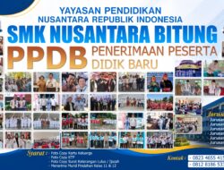 SMK NUSANTARA BITUNG BUKA PENDAFTARAN SISWA BARU TAHUN AJARAN 2026/2027. FASILITAS LENGKAP, PRESTASI GEMILANG, TERIMA PINDAHAN DENGAN MUDAH