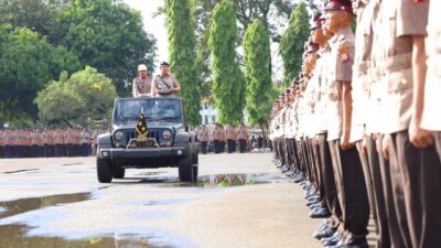 Kapolda Sulsel Pimpin Pelantikan 945 Bintara Polri Kemampuan Brimob Gelombang I T.A. 2026 di SPN Polda Sulsel