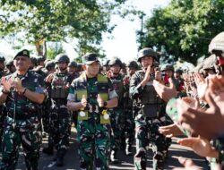 Kasdam XIV/Hsn Cek Kesiapan Satgas Yonif 726/TML, Prajurit Tamalatea Siap Jaga Kedaulatan NKRI di Papua*