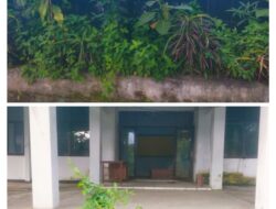 Bekas Kantor Perpustakaan Sultra Terbengkalai, Diduga Jadi Tempat Tempelan Barang Terlarang