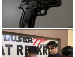 Mengaku Ketua “Geng Meksiko”, Remaja di Kendari Ditangkap Buser 77 Usai Todong Korban Pakai Pistol Mainan