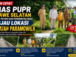 PETANI APRESIASI RESPON CEPAT PEMDA KONSEL, MINTA JEMBATAN PARAMOWILA JADI SKALA PRIORITAS PERBAIKAN DEMI KETAHANAN PANGAN